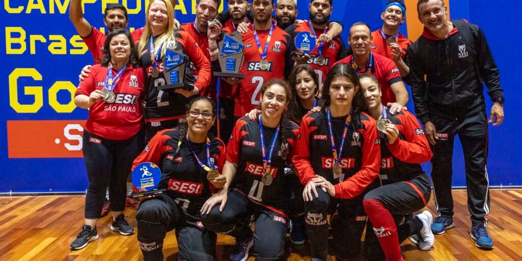 Sesi-SP domina Campeonato Brasileiro de goalball