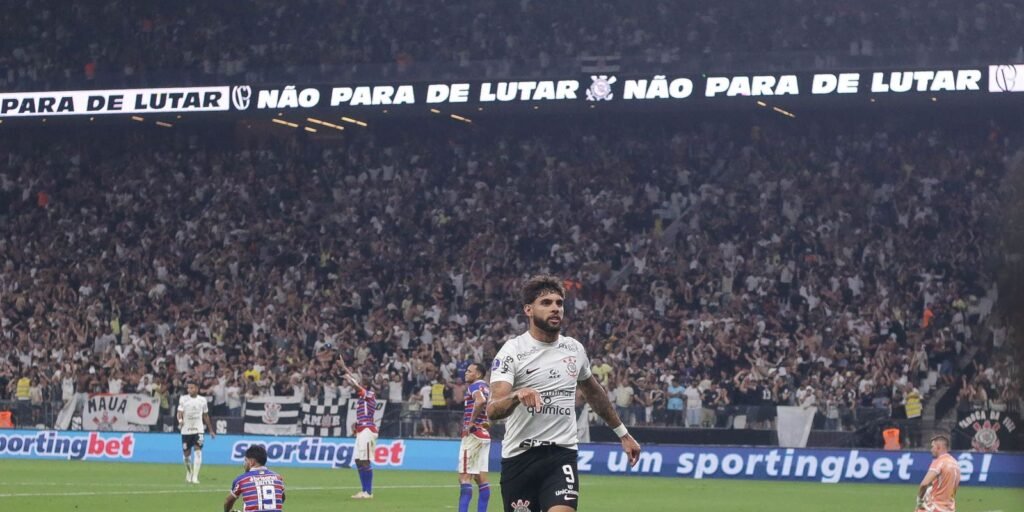 Sul-Americana: Corinthians e Fortaleza ficam no 1 a 1 na ida da semi