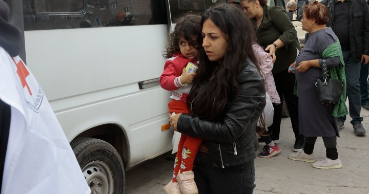 Thousands of Armenians flee Nagorno-Karabakh after Azerbaijan takeover - National