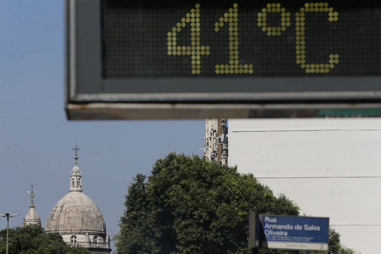 Meio Ambiente - clima - aquecimento global calor verão temperatura mudanças climáticas Rio de Janeiro
