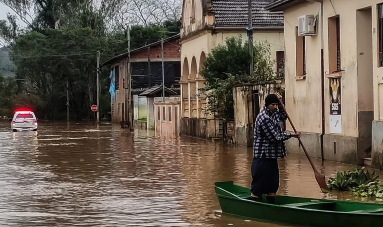 Enchente no Rio Grande do Sul em setembro de 2023