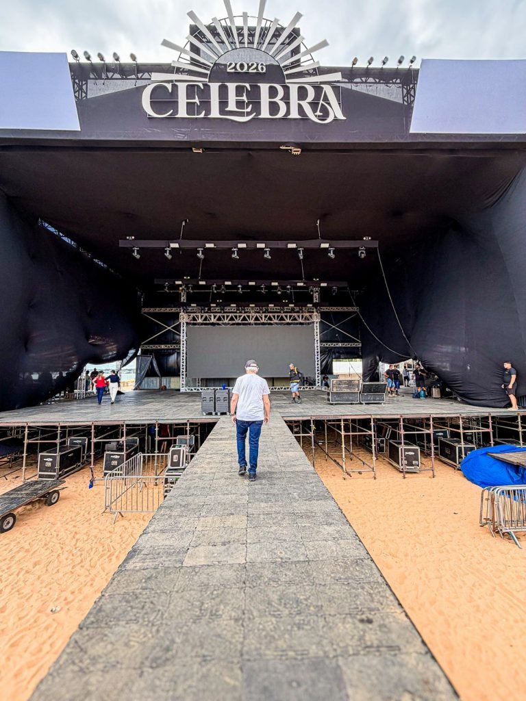 Cícero Lucena inspeciona área e estrutura do ‘Celebra João Pessoa’ e projeta evento histórico na cidade