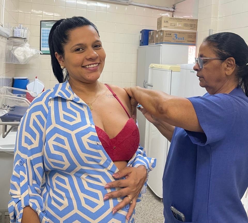 Prefeitura de João Pessoa inicia vacinação contra bronquiolite em gestantes