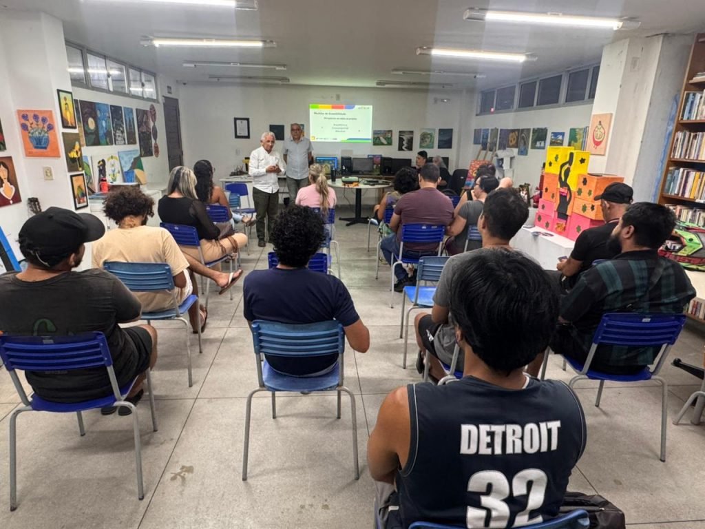 Funjope realiza diálogo no bairro de Mangabeira sobre editais da Política Nacional Aldir Blanc