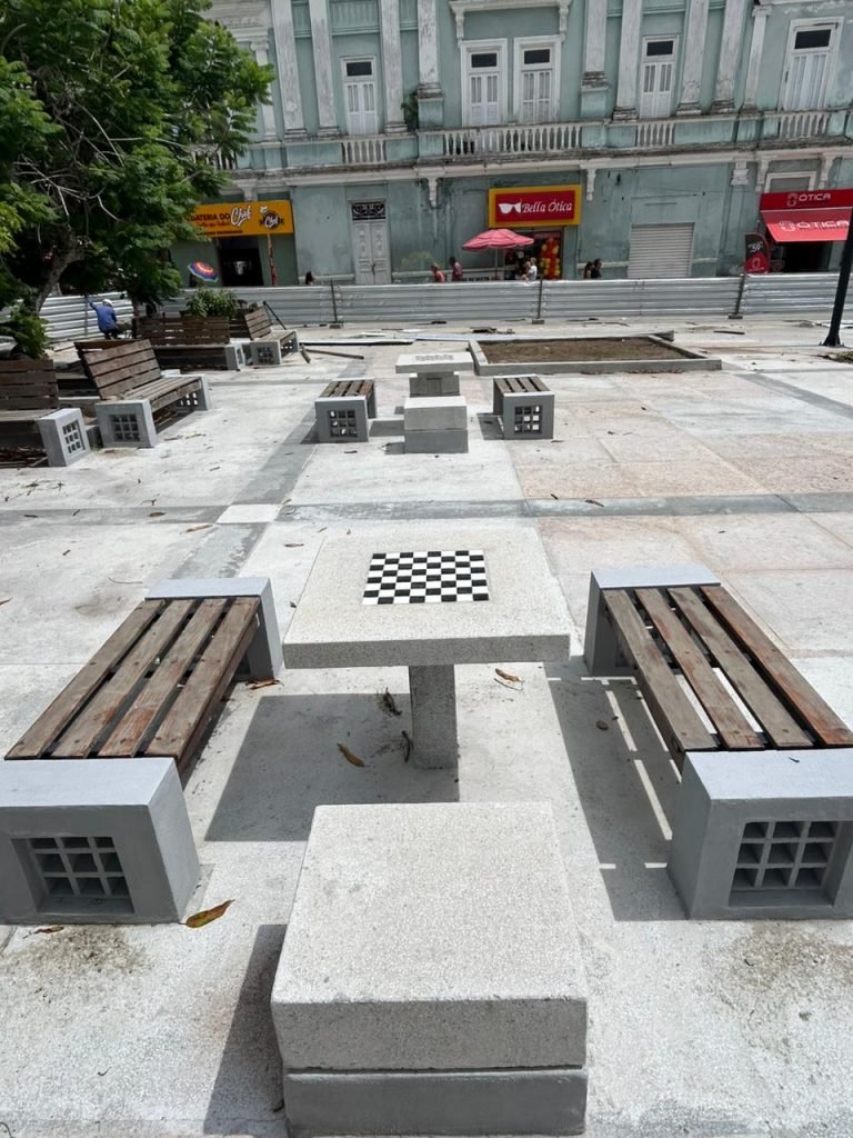 Obras do Ponto de Cem Réis e da Rua Duque de Caxias estão em fase de conclusão