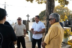 Sedurb vistoria cemitérios para viabilizar instalação de câmeras de segurança e monitoramento