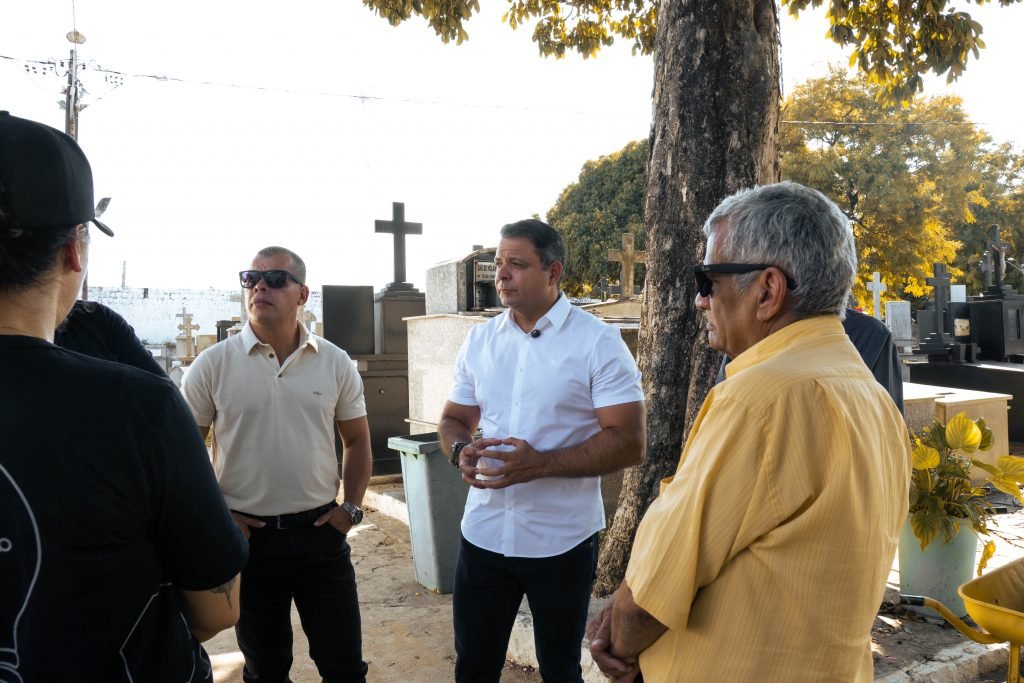 Sedurb vistoria cemitérios para viabilizar instalação de câmeras de segurança e monitoramento