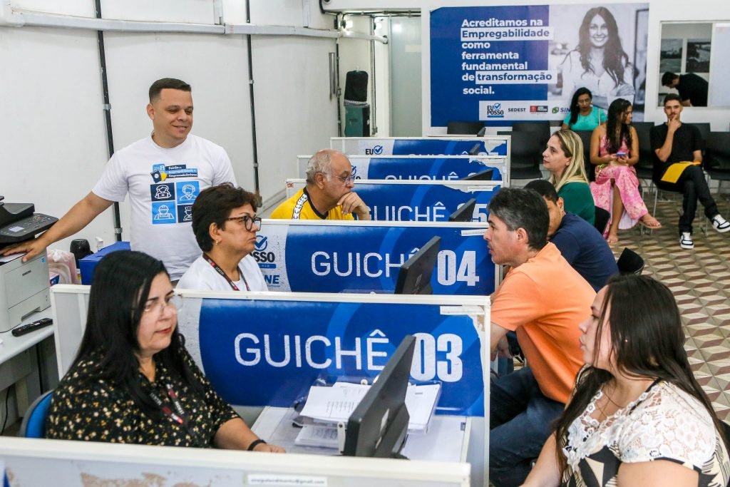 Sine-JP oferta 595 vagas de trabalho a partir desta segunda-feira