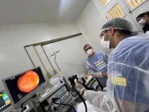 Mutirão de colonoscopia atende 36 pacientes e zera fila de espera da Central de Regulação do Município