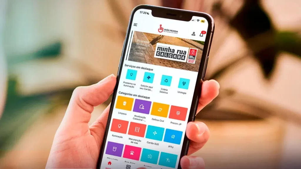População pode denunciar uso irregular de espaços públicos pelo aplicativo ‘João Pessoa na Palma da Mão’
