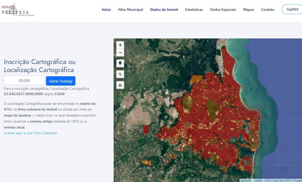 Atlas Filipeia ultrapassa 1,3 milhão de acessos e se consolida como referência em mapas urbanos de João Pessoa