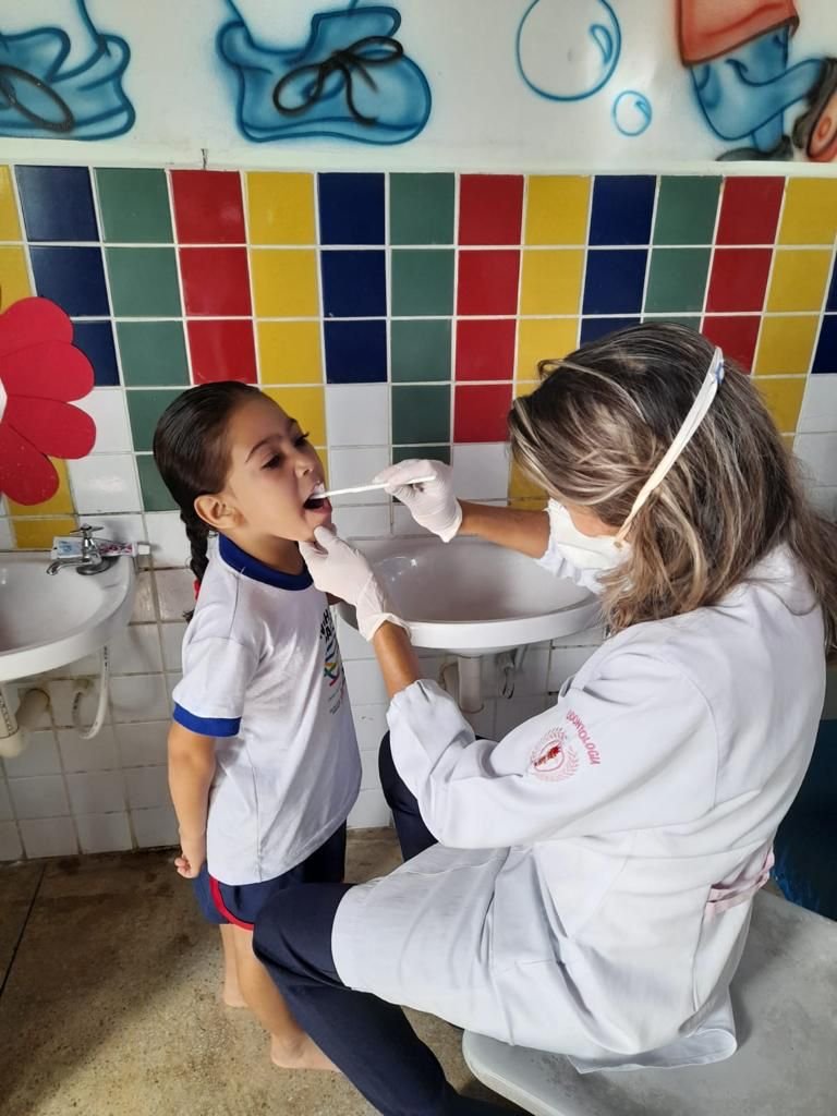 Prefeitura de João Pessoa orienta sobre os cuidados com a saúde bucal das crianças