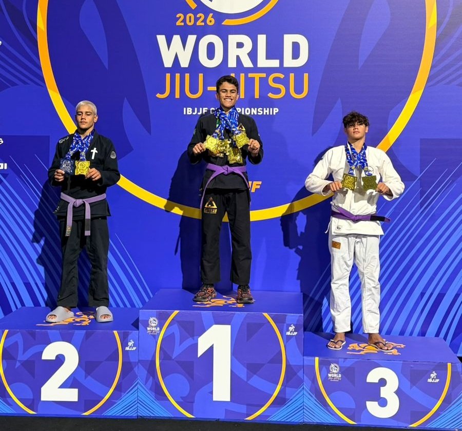 Fundação Campeões do Amanhã faz história e conquista três medalhas no Mundial de Jiu-Jitsu Fundação Campeões do Amanhã faz história e conquista três medalhas no Mundial de Jiu-Jitsu