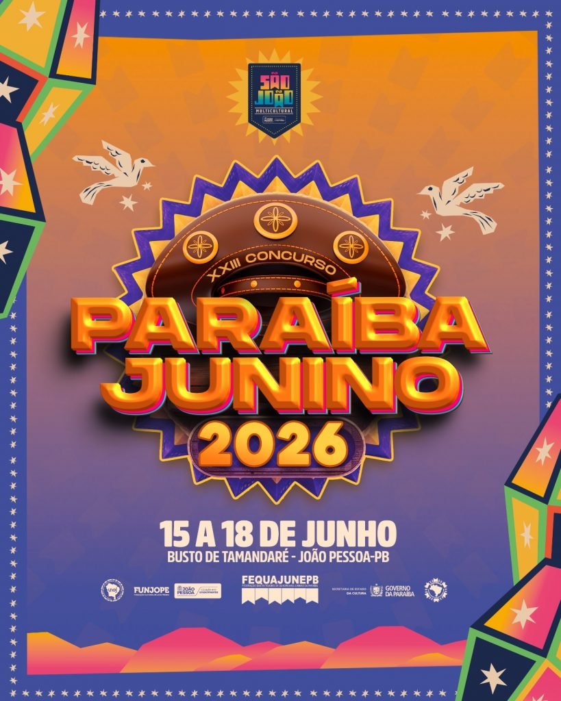 Paraíba Junino 2026 começa nesta segunda-feira, no Busto de Tamandaré