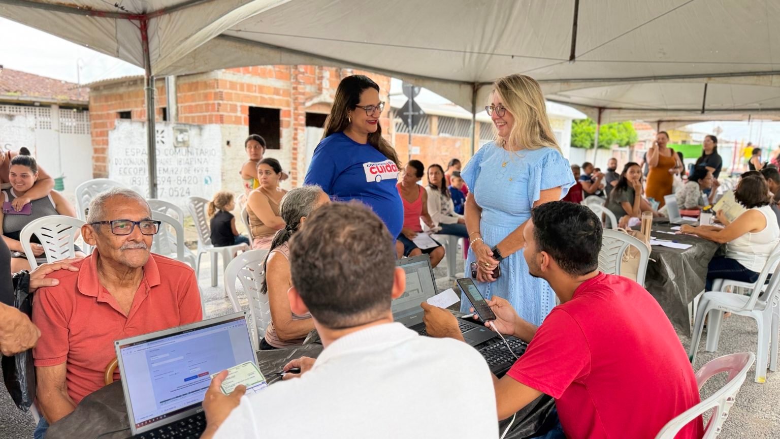 Caravana do Cuidar da Prefeitura de João Pessoa beneficia moradores do Bairro das Indústrias 