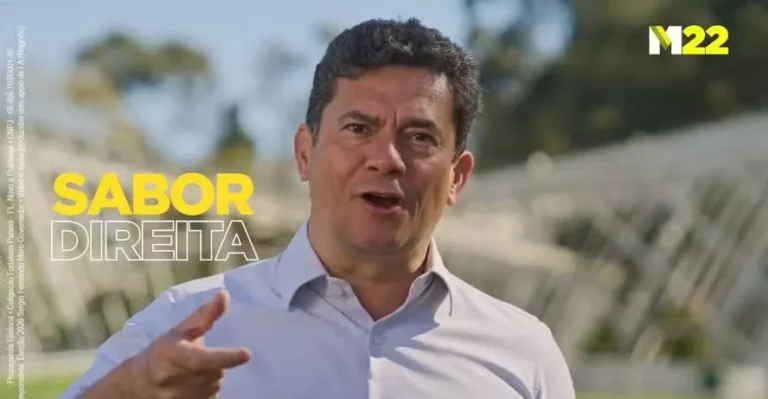 Moro critica aliados de Lula e reforça apoio a Flávio Bolsonaro na propaganda