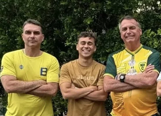 Detalhes das conversas entre Nikolas Ferreira e Daniel Vorcaro são revelados; Flávio Bolsonaro reage