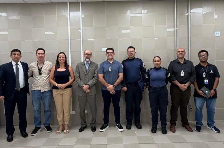 Guarda Civil Metropolitana alinha planejamento de segurança nas eleições 2026 em visita técnica ao TRE