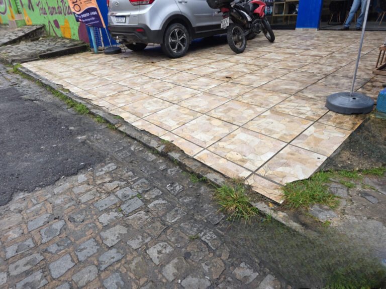 Sedurb fiscaliza a privatização de vagas de estacionamento em calçadas rebaixadas em João Pessoa