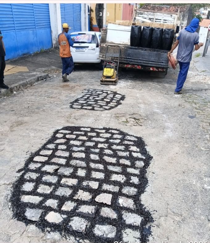 Seinfra segue com operação tapa-buraco e executa a ação em 35 bairros da Capital