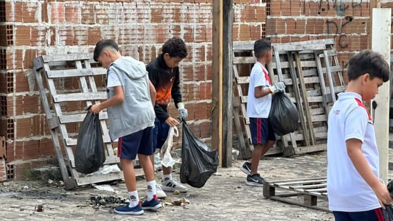 Prefeitura promove ação de zeladoria e educação ambiental no Residencial Vista Alegre