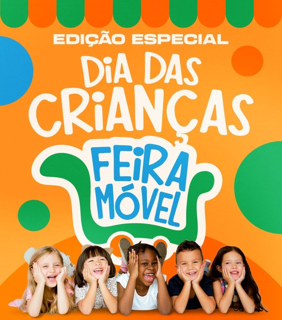Sedurb promove edição especial da Feira Móvel no Busto de Tamandaré para celebrar o Dia das Crianças